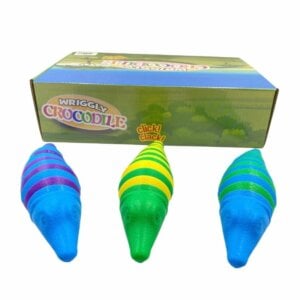 Colourful Wiggly Crocodile (22cm)