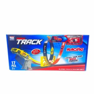 Power Track Racing Car 17Pc