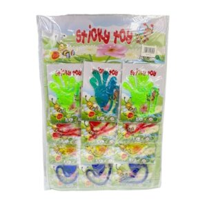 Sticky Hand On Card 12pc