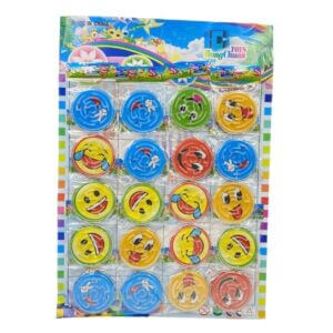 emoji maze game on card 20 pc mini puzzle toys for kids with emoji faces