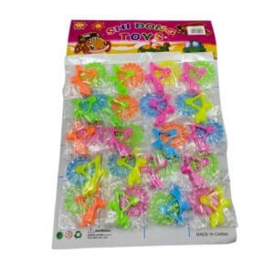 ferris wheel whistle 20 pc colourful kids toy whistles in fun Ferris wheel shape