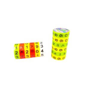 learning arithmetic cylinder rotating math toy for kids education