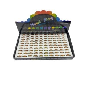 mood rings for kids and teens with colour-changing stones