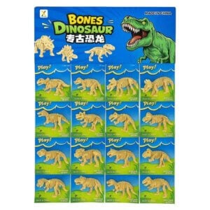 dino bones building blocks 20-pack toy set