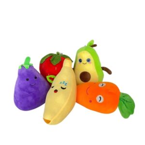 Plush Asst Fruit & Veg