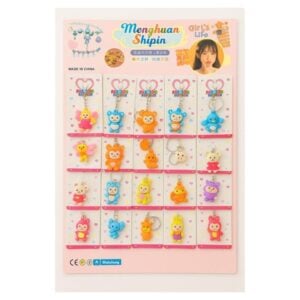 Cartoon Characters Key Ring 20Pc