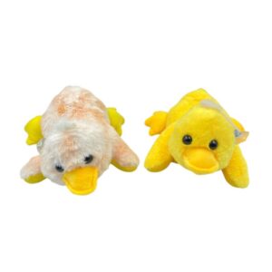 Plush Laying Duck With Suction