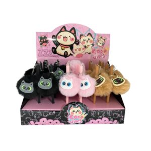 Kitty Pom Pom Pen