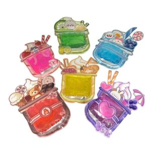 Milkshake Glitter Slime (s)