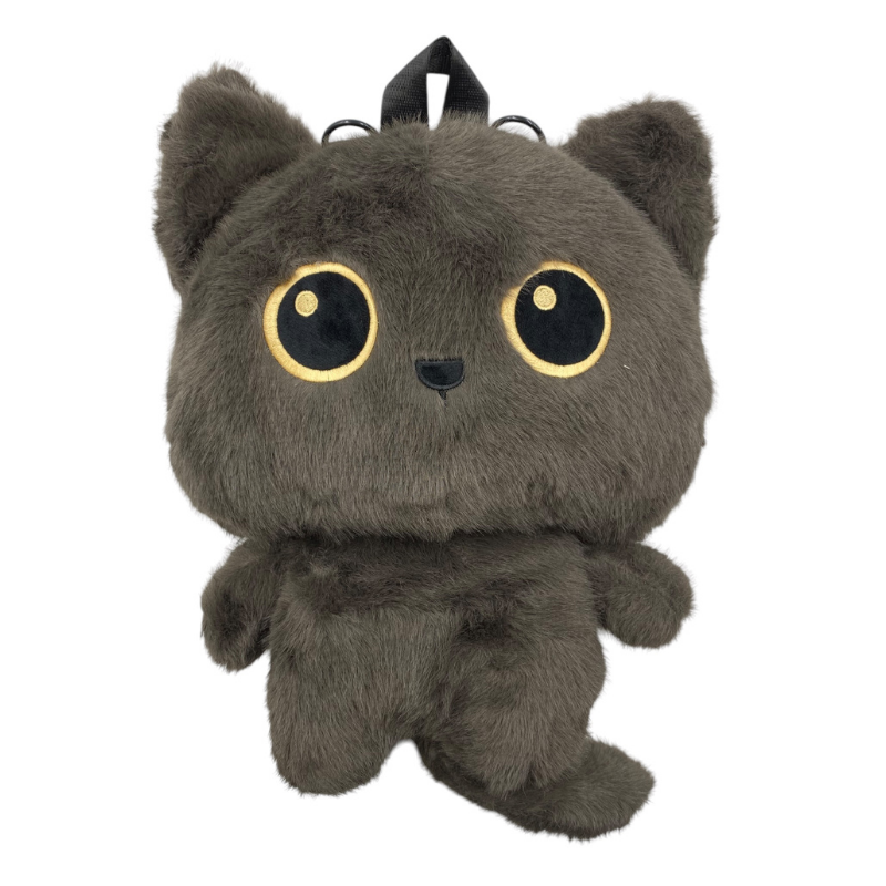 Plush Cat Buddy Backpack