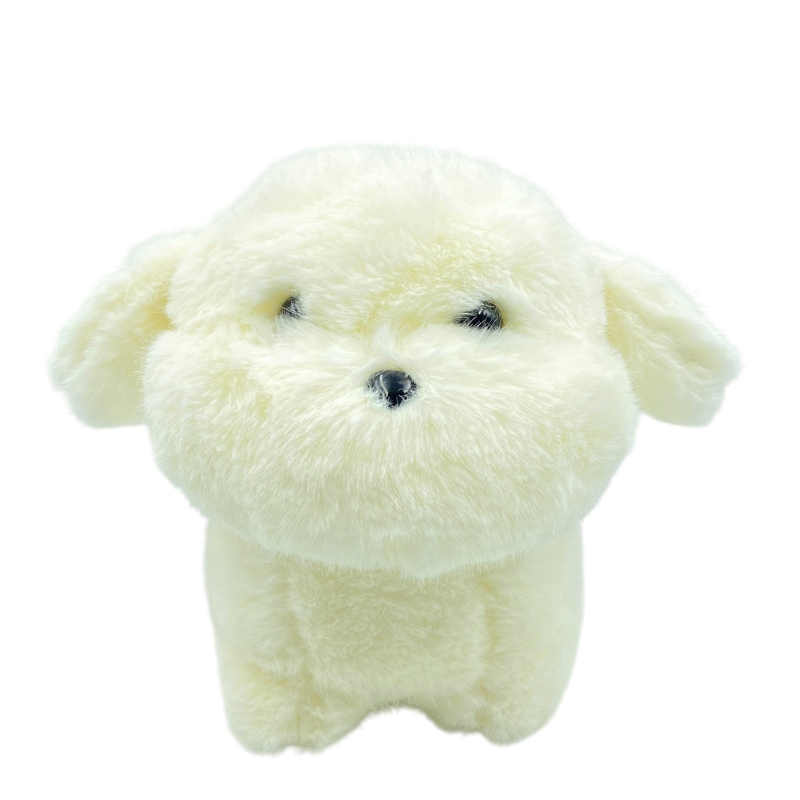 Plush Snowball Dog