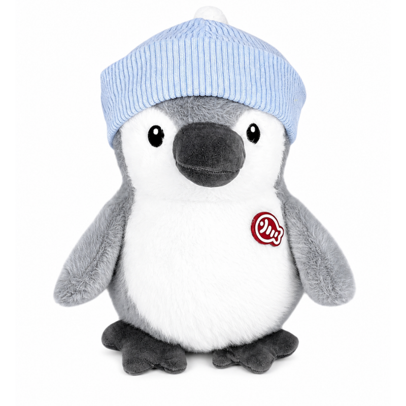 Plush Baby Penguin with Beanie
